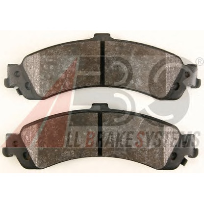 Photo Brake Pad Set, disc brake A.B.S. 38975