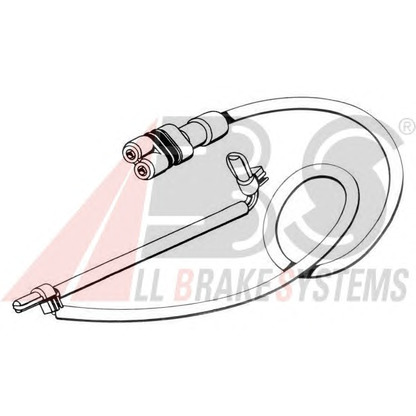 Photo Warning Contact, brake pad wear A.B.S. 39545