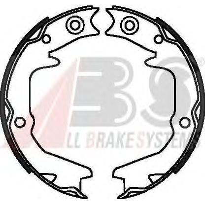 Photo Brake Shoe Set, parking brake A.B.S. 9003