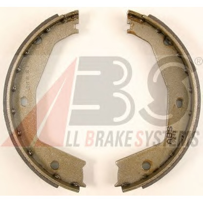 Photo Brake Pad Set, disc brake A.B.S. 9243