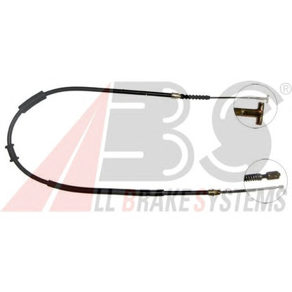 Photo Cable, parking brake A.B.S. K10568