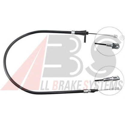 Photo Cable, parking brake A.B.S. K10596