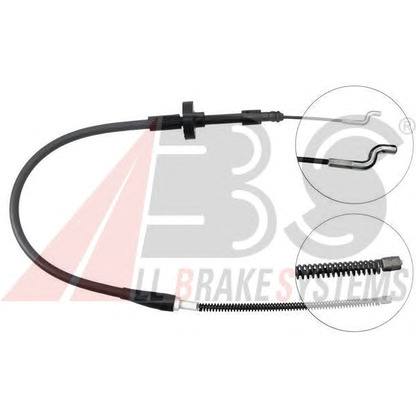 Photo Cable, parking brake A.B.S. K11576