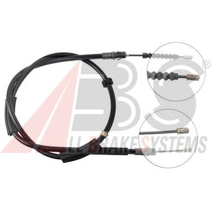 Foto Cable de accionamiento, freno de estacionamiento A.B.S. K12095