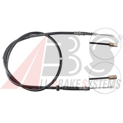 Foto Cable de accionamiento, freno de estacionamiento A.B.S. K12125