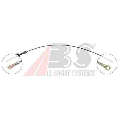 Photo Cable, parking brake A.B.S. K12461