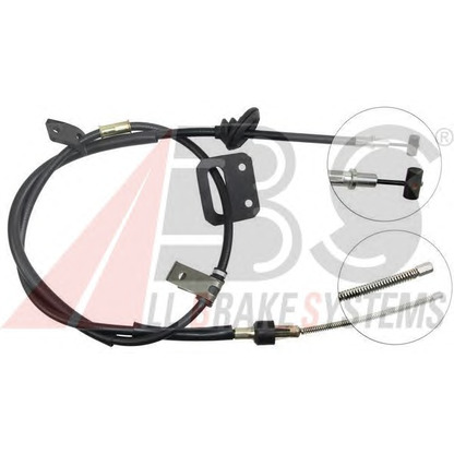 Photo Cable, parking brake A.B.S. K12637