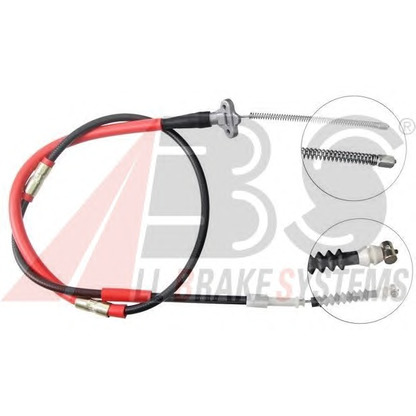 Photo Cable, parking brake A.B.S. K12778