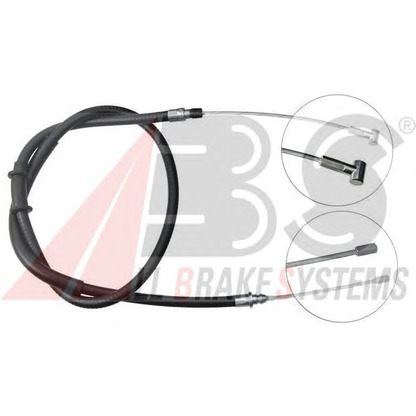 Photo Cable, parking brake A.B.S. K13286