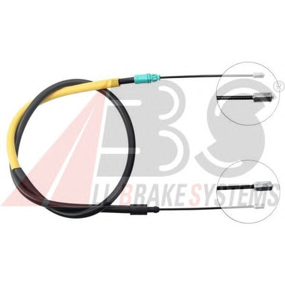 Photo Cable, parking brake A.B.S. K13378