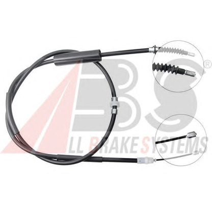 Photo Cable, parking brake A.B.S. K13476