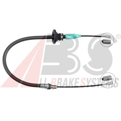 Photo Cable, parking brake A.B.S. K13854