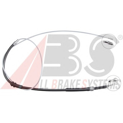 Photo Cable, parking brake A.B.S. K13875