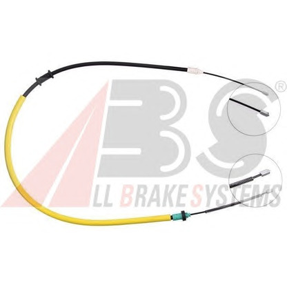 Photo Cable, parking brake A.B.S. K15627