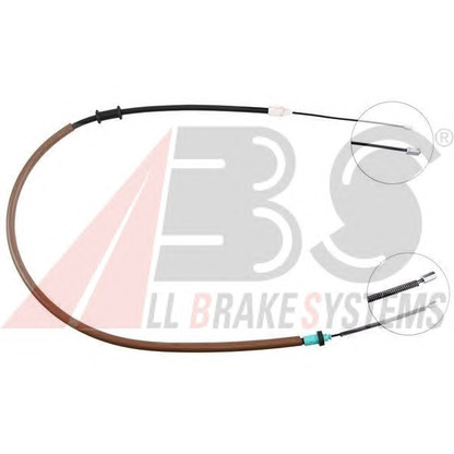 Photo Cable, parking brake A.B.S. K15638