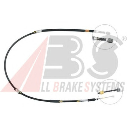 Photo Cable, parking brake A.B.S. K16688