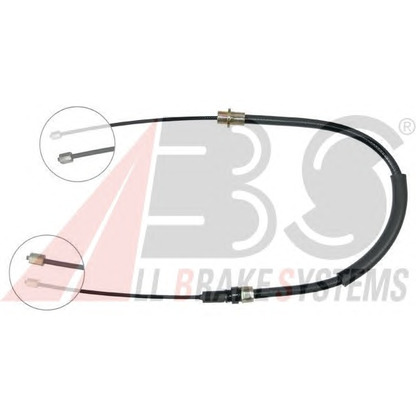 Foto Cable de accionamiento, freno de estacionamiento A.B.S. K17097