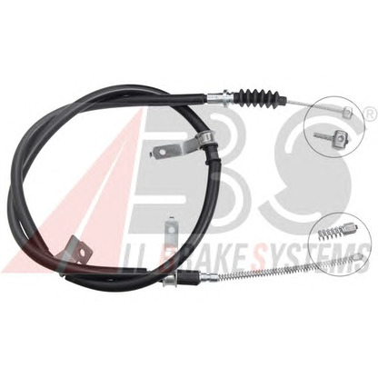 Photo Cable, parking brake A.B.S. K17312