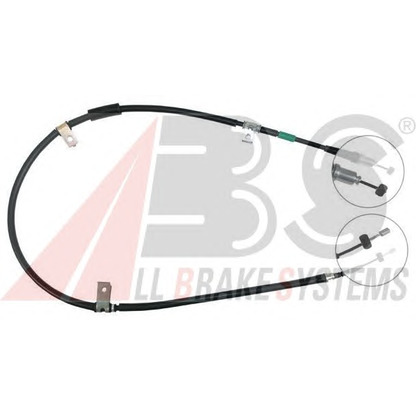 Foto Cable de accionamiento, freno de estacionamiento A.B.S. K19138