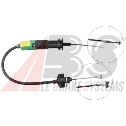 Photo Clutch Cable A.B.S. K24680