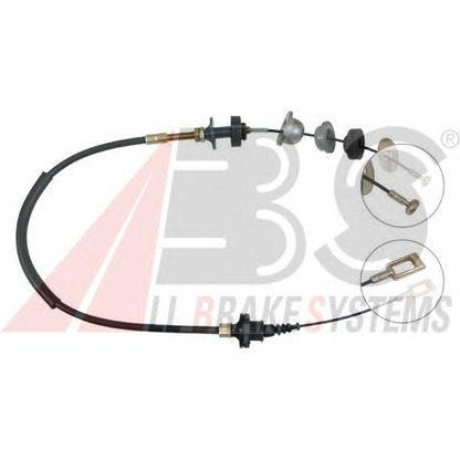 Foto Cable de accionamiento, accionamiento del embrague A.B.S. K25270