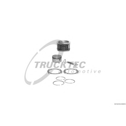 Zdjęcie Tuleja cylindrowa, sprężarka powietrza TRUCKTEC AUTOMOTIVE 0115053