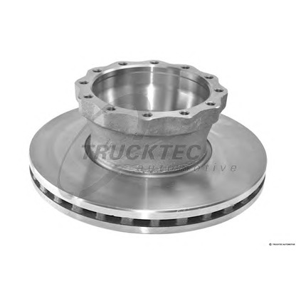 Photo Brake Disc TRUCKTEC AUTOMOTIVE 0535014