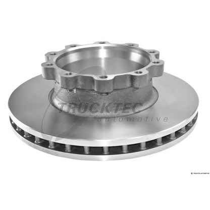 Photo Brake Disc TRUCKTEC AUTOMOTIVE 0435080