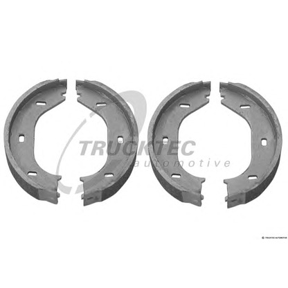 Photo Brake Shoe Set, parking brake TRUCKTEC AUTOMOTIVE 0835003