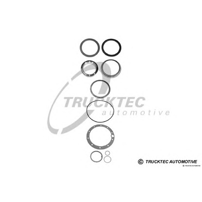 Фото Комплект прокладок, планетарная колесная передача TRUCKTEC AUTOMOTIVE 0132079