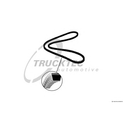 Foto Correa trapezoidal TRUCKTEC AUTOMOTIVE 0819100