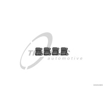 Photo Kit de plaquettes de frein, frein à disque TRUCKTEC AUTOMOTIVE 0235100