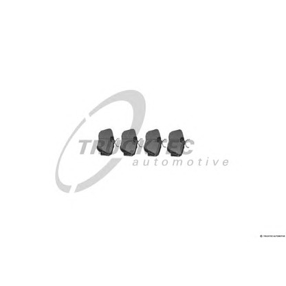 Zdjęcie Zestaw klocków hamulcowych, hamulce tarczowe TRUCKTEC AUTOMOTIVE 0235101