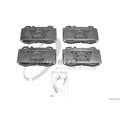 Photo Kit de plaquettes de frein, frein à disque TRUCKTEC AUTOMOTIVE 0235116