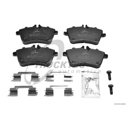 Photo Brake Pad Set, disc brake TRUCKTEC AUTOMOTIVE 0235149