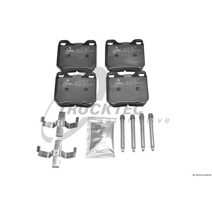 Photo Brake Pad Set, disc brake TRUCKTEC AUTOMOTIVE 0635017