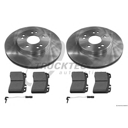 Photo Brake Disc TRUCKTEC AUTOMOTIVE 0235174