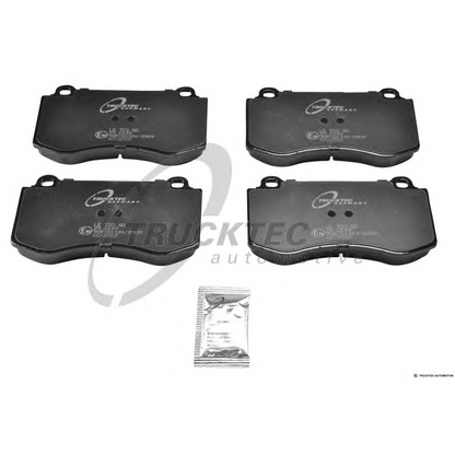 Photo Brake Pad Set, disc brake TRUCKTEC AUTOMOTIVE 0235197