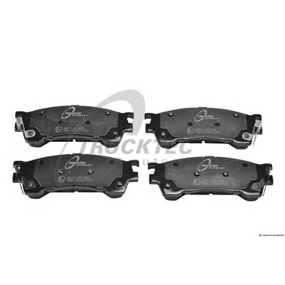 Photo Brake Pad Set, disc brake TRUCKTEC AUTOMOTIVE 4135005