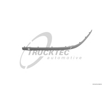 Foto Zier-/Schutzleiste, Stoßfänger TRUCKTEC AUTOMOTIVE 0862542