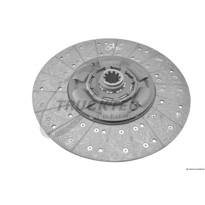 Photo Clutch Disc TRUCKTEC AUTOMOTIVE 0523004