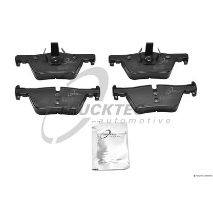 Photo Brake Pad Set, disc brake TRUCKTEC AUTOMOTIVE 0834155