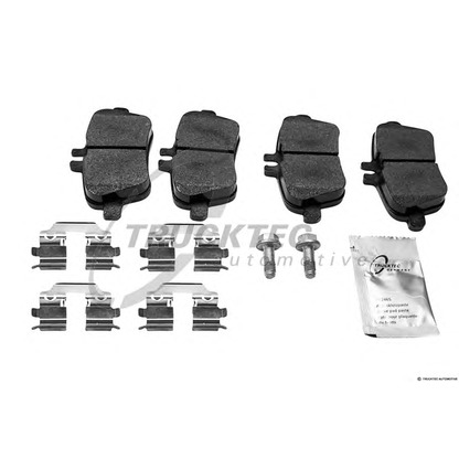 Photo Brake Pad Set, disc brake TRUCKTEC AUTOMOTIVE 0235433