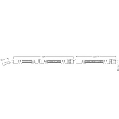 Photo Brake Hose REMKAFLEX 3156