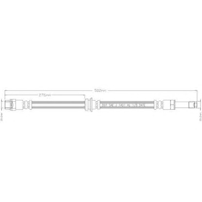 Foto Flessibile del freno REMKAFLEX 3315