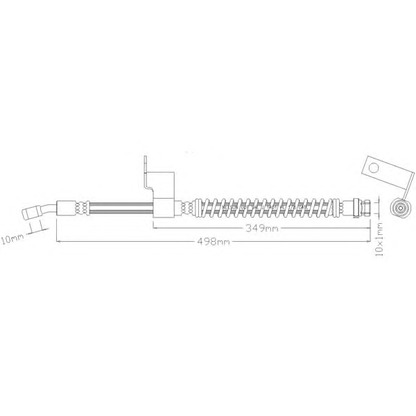 Foto Flessibile del freno REMKAFLEX 3757