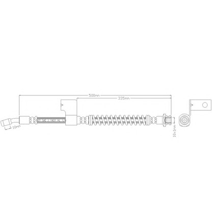 Foto Flessibile del freno REMKAFLEX 3758