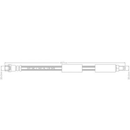 Foto Flessibile del freno REMKAFLEX 4156