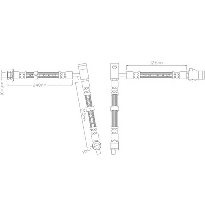 Photo Brake Hose REMKAFLEX 4444