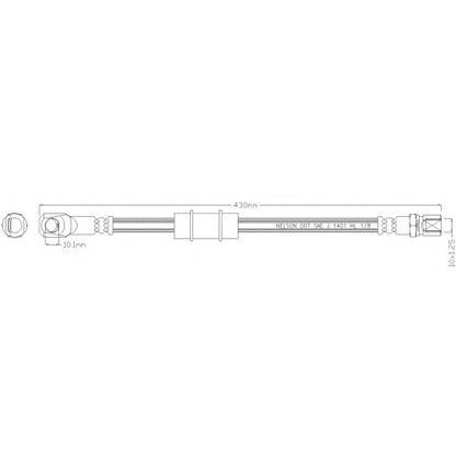 Photo Brake Hose REMKAFLEX 4516